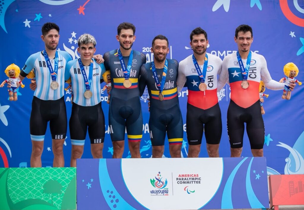 El paracycling le dio a Colombia las primeras medallas en los Juegos Parasuramericanos